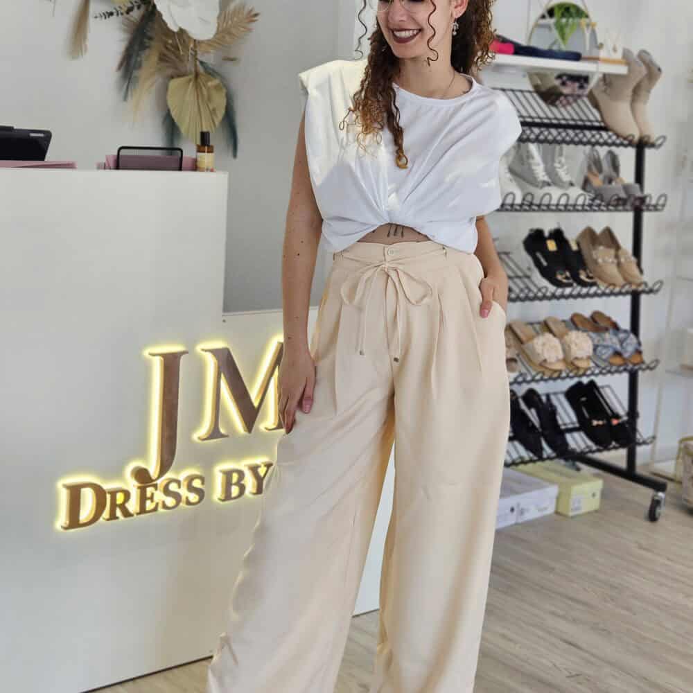Pantalon Vanille Doré