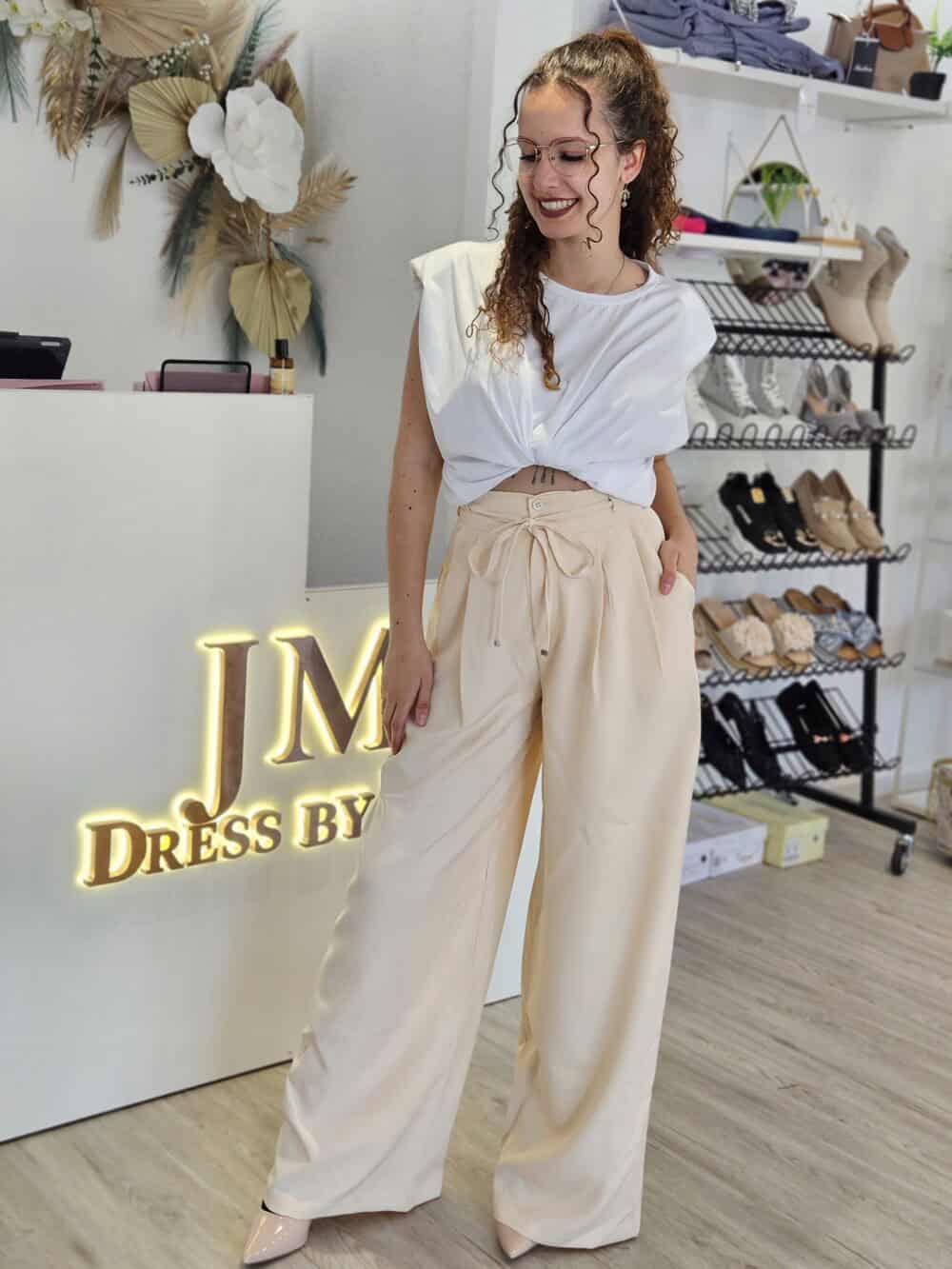 Pantalon Vanille Doré