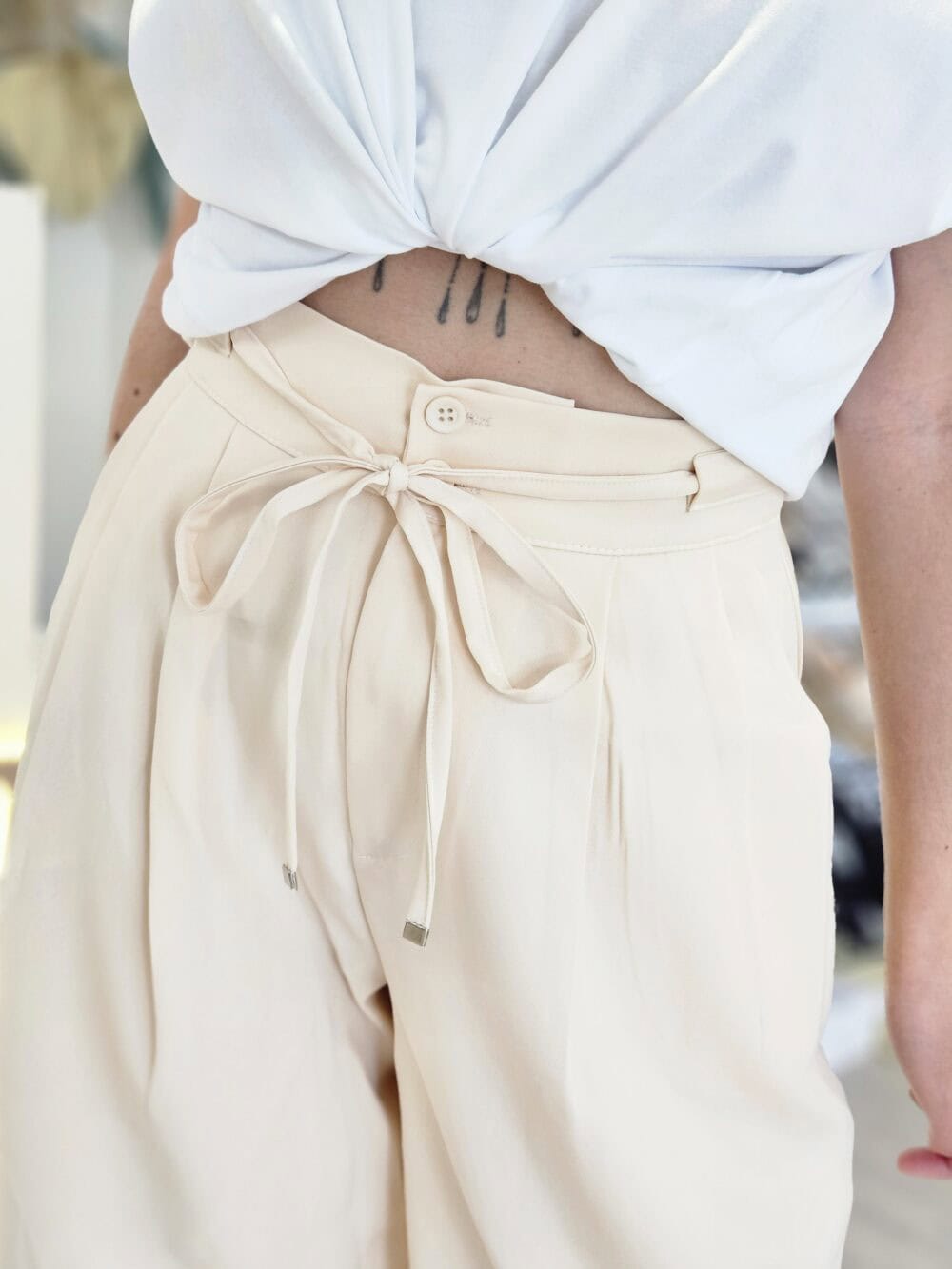 Pantalon Vanille Doré – Image 4