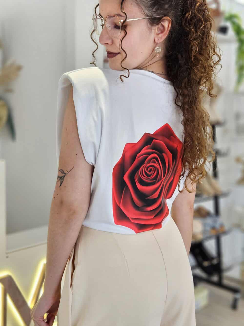 T-shirt Rose Couture – Image 2