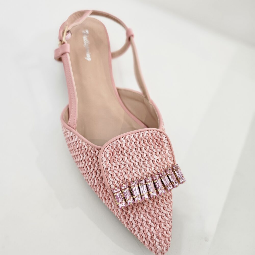 Sandales Rose Shiny