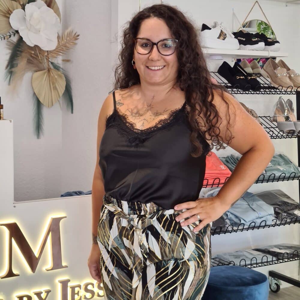 Top à Dentelle Noir