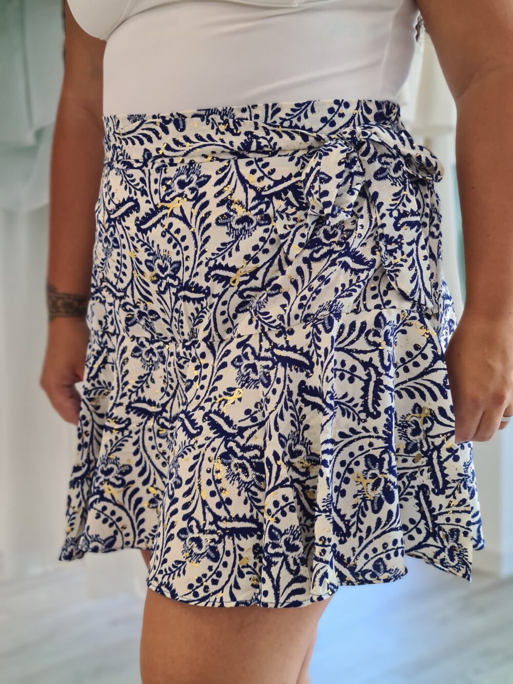 Short effet Jupe Aqua – Image 2