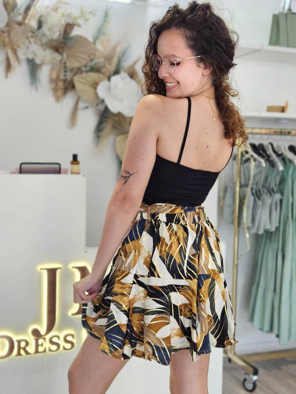 Jupe Effet Short Natacha – Image 3